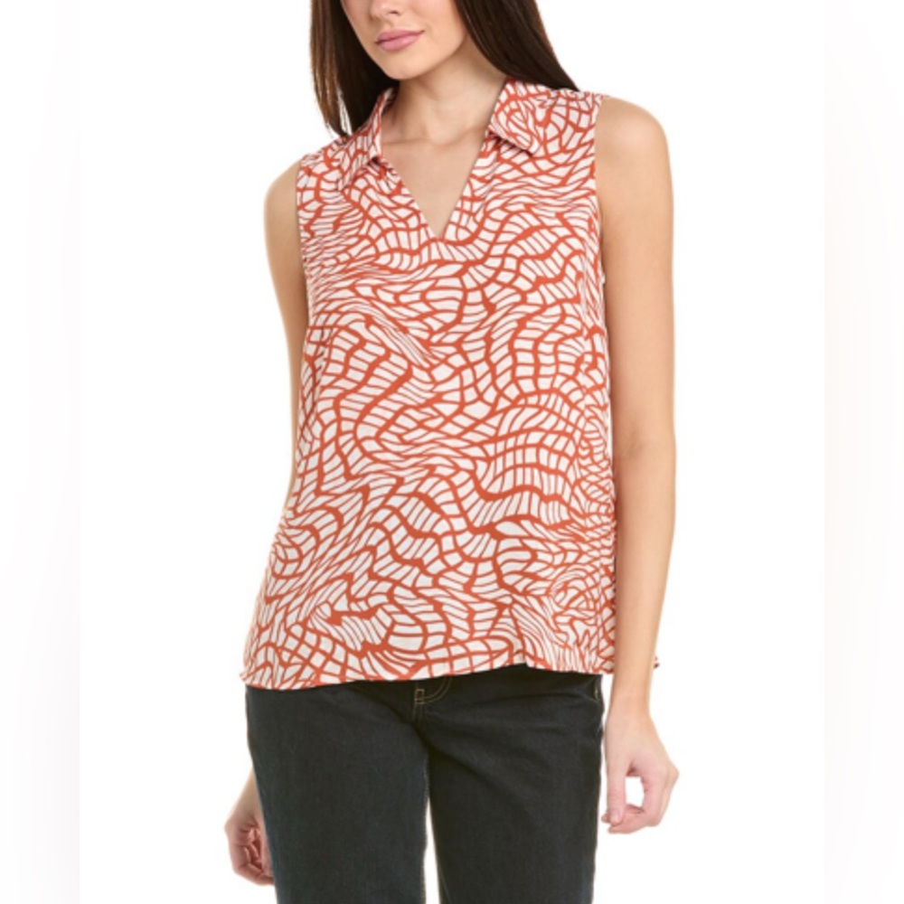 Cabi Twirl Top Russet Twist Style 4183 Medium